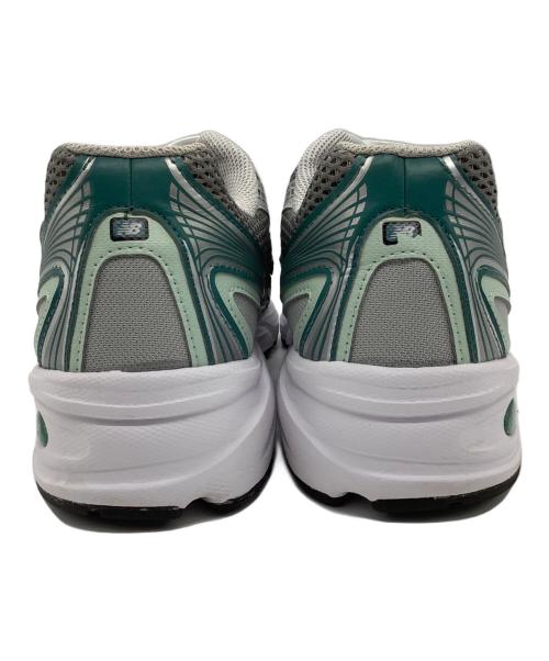 NEW BALANCE（ニューバランス）NEW BALANCE (ニューバランス) ランニングシューズ グレー×グリーン サイズ:27.5の古着・服飾アイテム
