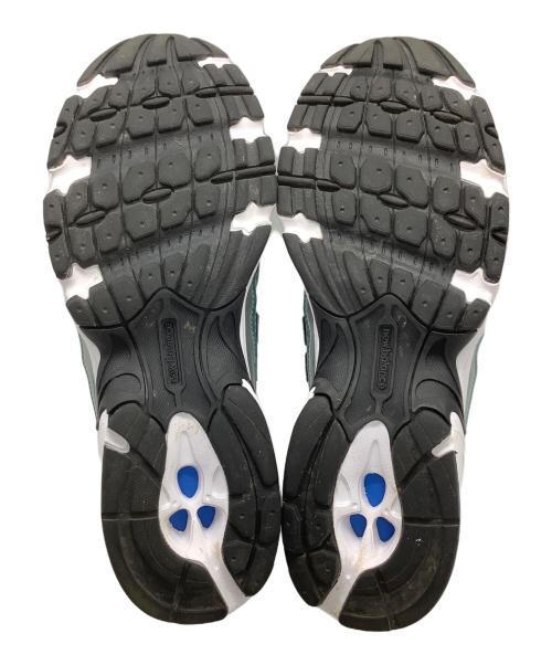 NEW BALANCE（ニューバランス）NEW BALANCE (ニューバランス) ランニングシューズ グレー×グリーン サイズ:27.5の古着・服飾アイテム