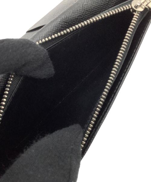 LOUIS VUITTON（ルイ ヴィトン）LOUIS VUITTON (ルイ ヴィトン) 長財布/ ポルトフォイユ・ブラザ  ブラック サイズ:−の古着・服飾アイテム