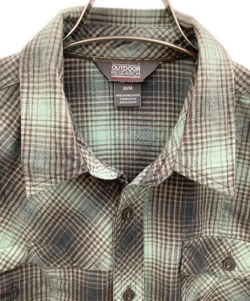 OUTDOOR RESEARCH（アウトドアリサーチ）OUTDOOR RESEARCH (アウトドアリサーチ) 長袖シャツ グリーン サイズ:Mの古着・服飾アイテム