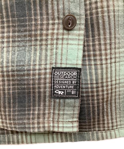 OUTDOOR RESEARCH（アウトドアリサーチ）OUTDOOR RESEARCH (アウトドアリサーチ) 長袖シャツ グリーン サイズ:Mの古着・服飾アイテム