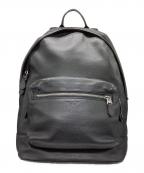 COACHコーチ）の古着「レザーリュック」｜ブラック