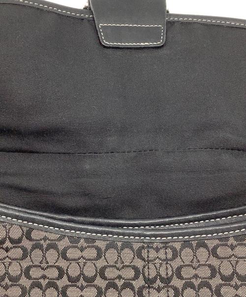COACH（コーチ）COACH (コーチ) ワンショルダーバッグ ブラック×グレー サイズ:−の古着・服飾アイテム