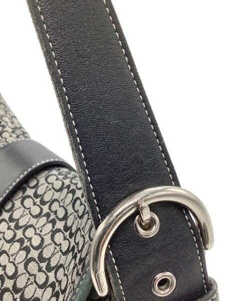 COACH（コーチ）COACH (コーチ) ワンショルダーバッグ ブラック×グレー サイズ:−の古着・服飾アイテム
