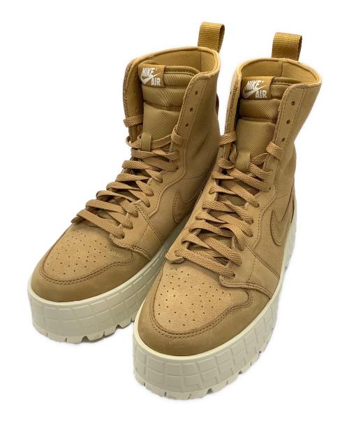 NIKE（ナイキ）NIKE (ナイキ) ハイカットスニーカー ブラウン サイズ:27の古着・服飾アイテム