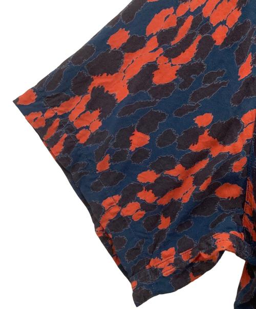 WACKO MARIA（ワコマリア）WACKO MARIA (ワコマリア) 半袖シャツ ネイビー×レッド サイズ:Mの古着・服飾アイテム