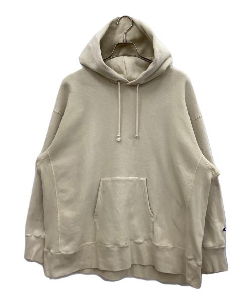 Champion REVERSE WEAVE（チャンピオン リバース ウィーブ）Champion REVERSE WEAVE (チャンピオン リバース ウィーブ) パーカー ベージュ サイズ:XXLの古着・服飾アイテム
