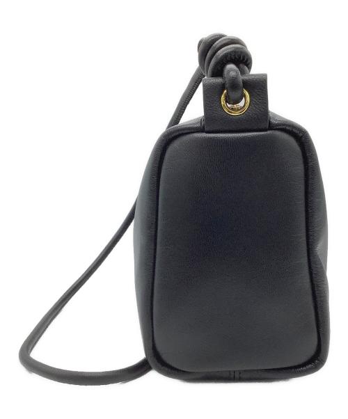 サマンサタバサ PETIT CHOICE（サマンサタバサプチチョイス）サマンサタバサ PETIT CHOICE (サマンサタバサプチチョイス) ゴートレザーシンプルバッグ ブラック サイズ:−の古着・服飾アイテム