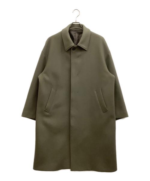 STUDIOUS（ステュディオス）STUDIOUS (ステュディオス) ウールコート オリーブ サイズ:3の古着・服飾アイテム