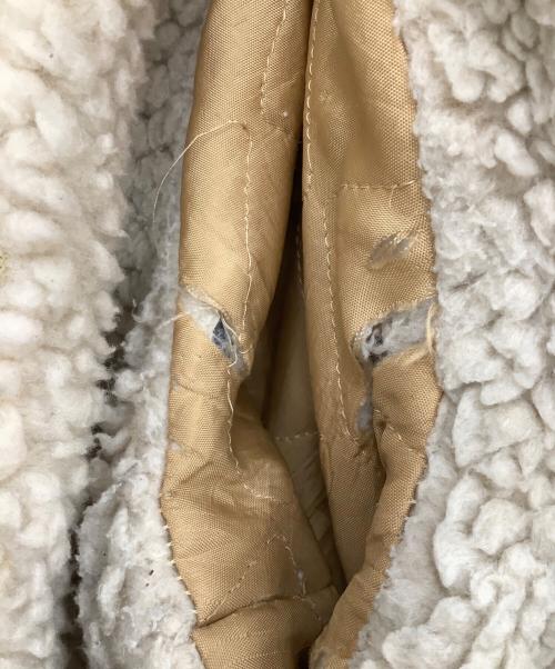 Wrangler（ラングラー）Wrangler (ラングラー) ボアランチコート ブルー×ホワイト サイズ:Lの古着・服飾アイテム