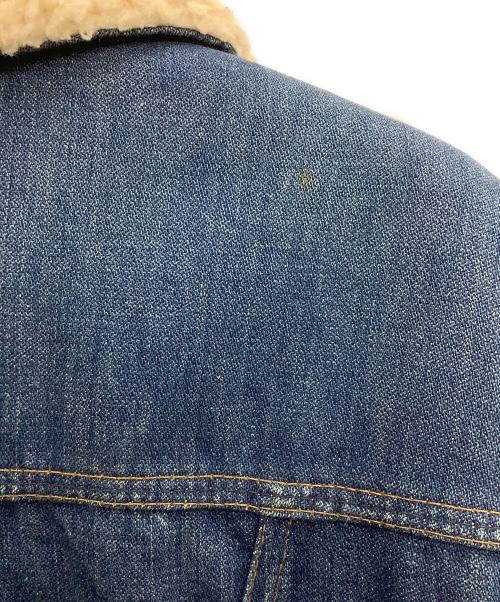 Wrangler（ラングラー）Wrangler (ラングラー) ボアランチコート ブルー×ホワイト サイズ:Lの古着・服飾アイテム
