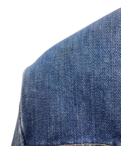Wrangler（ラングラー）Wrangler (ラングラー) ボアランチコート ブルー×ホワイト サイズ:Lの古着・服飾アイテム