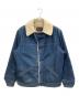 Wrangler（ラングラー）の古着「ボアランチコート」｜ブルー×ホワイト