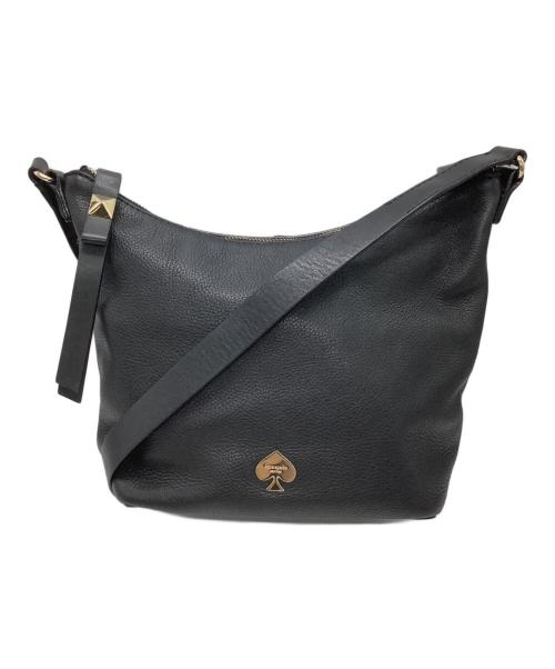 Kate Spade（ケイトスペード）Kate Spade (ケイトスペード) レザーワンショルダーバッグ ブラック サイズ:−の古着・服飾アイテム
