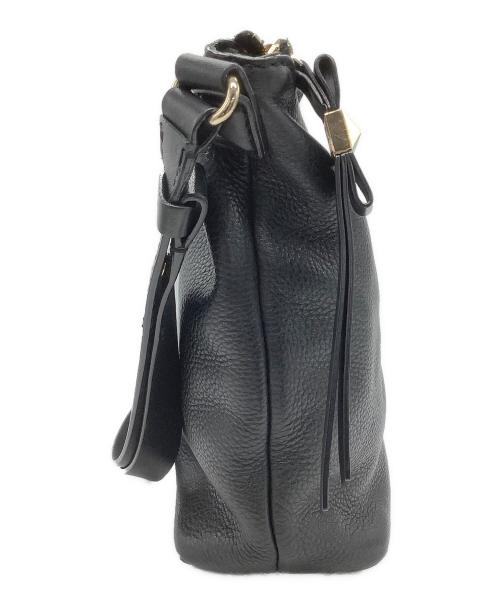 Kate Spade（ケイトスペード）Kate Spade (ケイトスペード) レザーワンショルダーバッグ ブラック サイズ:−の古着・服飾アイテム