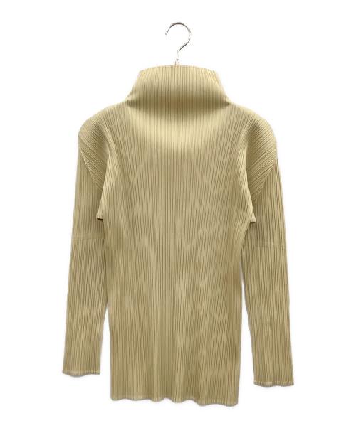 PLEATS PLEASE（プリーツプリーズ）PLEATS PLEASE (プリーツプリーズ) 長袖カットソー ベージュ サイズ:3の古着・服飾アイテム