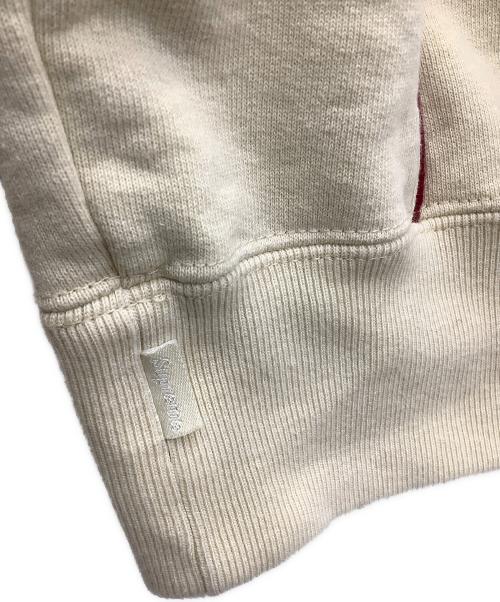 SUPREME（シュプリーム）SUPREME (シュプリーム) Curve Piping Hooded Sweatshirt アイボリー サイズ:Sの古着・服飾アイテム