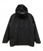 DESCENTE ALLTERRAINデザイント オルテライン）の古着「ハードシェルジャケット“ゴアテックス クレアス”」｜ブラック