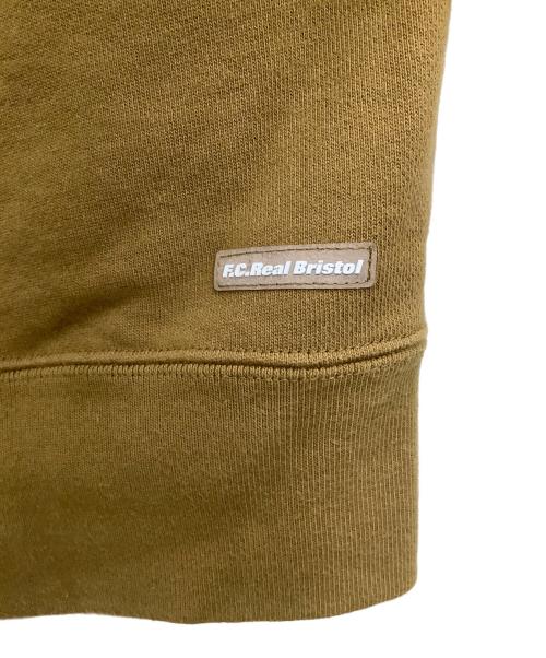 F.C.R.B.（エフシーレアルブリストル）F.C.R.B. (エフシーレアルブリストル) プルオーバーパーカー ブラウン サイズ:Lの古着・服飾アイテム