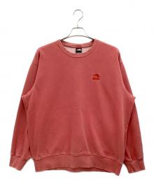 THE NORTH FACE×SUPREME（ザ ノース フェイス×シュプリーム）の古着「21SS Pigment Crewneck」｜ピンク