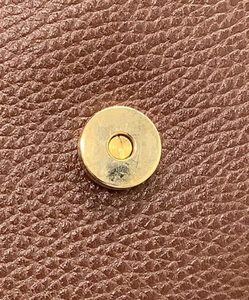Christian Dior（クリスチャン ディオール）Christian Dior (クリスチャン ディオール) レザーショルダーバッグ ブラウン サイズ:−の古着・服飾アイテム