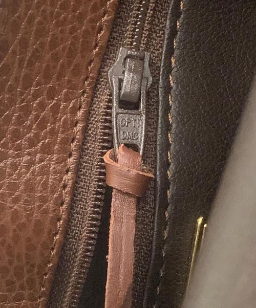 Christian Dior（クリスチャン ディオール）Christian Dior (クリスチャン ディオール) レザーショルダーバッグ ブラウン サイズ:−の古着・服飾アイテム