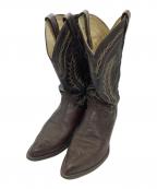 TONY LAMAトニーラマ）の古着「ウェスタンブーツ」｜ブラウン