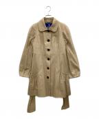 BURBERRY BLUE LABELバーバリー ブルー レーベル）の古着「コート」｜ベージュ
