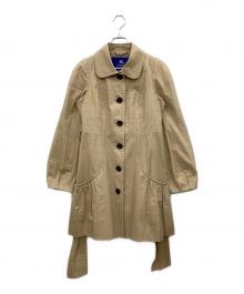 BURBERRY BLUE LABEL（バーバリー ブルー レーベル）の古着「コート」｜ベージュ