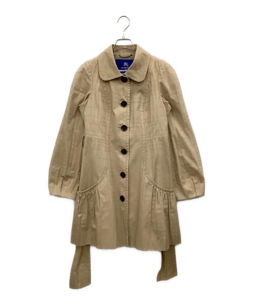 BURBERRY BLUE LABEL（バーバリー ブルー レーベル）BURBERRY BLUE LABEL (バーバリー ブルー レーベル) コート ベージュ サイズ:38の古着・服飾アイテム