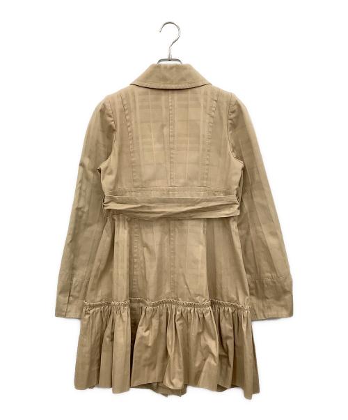 BURBERRY BLUE LABEL（バーバリー ブルー レーベル）BURBERRY BLUE LABEL (バーバリー ブルー レーベル) コート ベージュ サイズ:38の古着・服飾アイテム