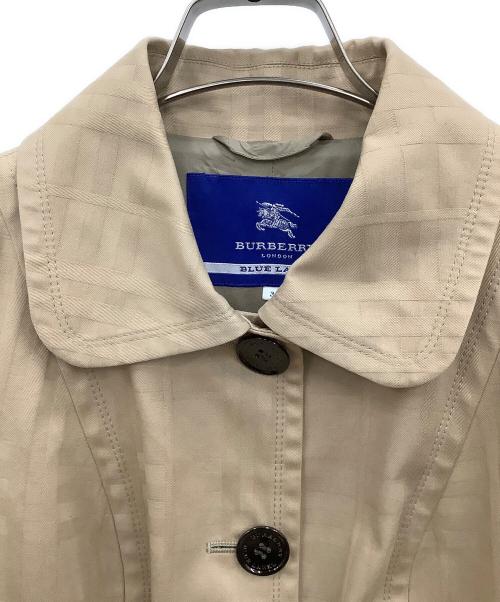 BURBERRY BLUE LABEL（バーバリー ブルー レーベル）BURBERRY BLUE LABEL (バーバリー ブルー レーベル) コート ベージュ サイズ:38の古着・服飾アイテム