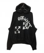 OFFWHITEオフホワイト）の古着「SCRIPT HOODIE BLACK」｜ブラック