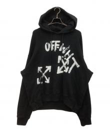 OFFWHITE（オフホワイト）の古着「SCRIPT HOODIE BLACK」｜ブラック