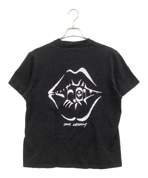 OUR LEGACY（アワーレガシー）OUR LEGACY (アワーレガシー) 半袖カットソー ブラック サイズ:44の古着・服飾アイテム