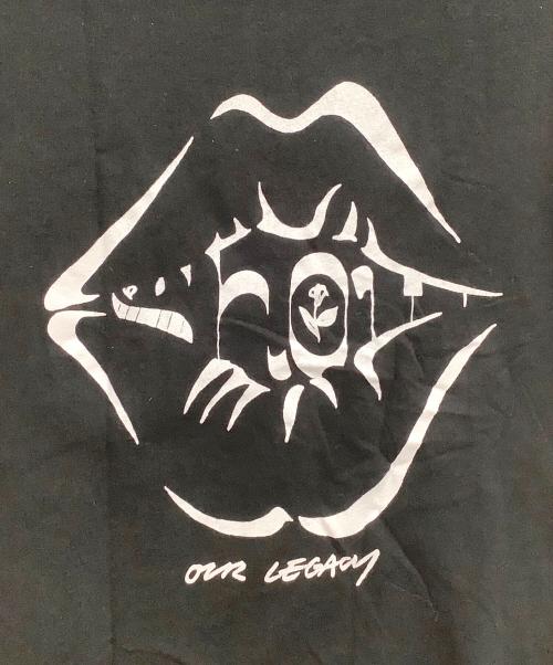 OUR LEGACY（アワーレガシー）OUR LEGACY (アワーレガシー) 半袖カットソー ブラック サイズ:44の古着・服飾アイテム