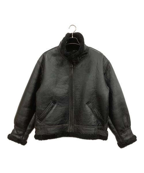 aviation（アビエイション）aviation (アビエイション) フライトジャケット ブラック サイズ:Lの古着・服飾アイテム