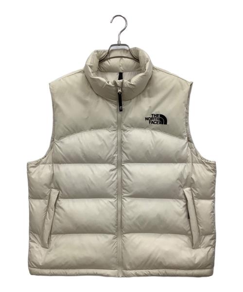 THE NORTH FACE（ザ ノース フェイス）THE NORTH FACE (ザ ノース フェイス) ダウンベスト ベージュ サイズ:2XLの古着・服飾アイテム