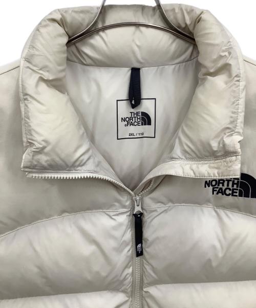 THE NORTH FACE（ザ ノース フェイス）THE NORTH FACE (ザ ノース フェイス) ダウンベスト ベージュ サイズ:2XLの古着・服飾アイテム