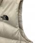 中古・古着 THE NORTH FACE (ザ ノース フェイス) ダウンベスト ベージュ サイズ:2XL：12000円