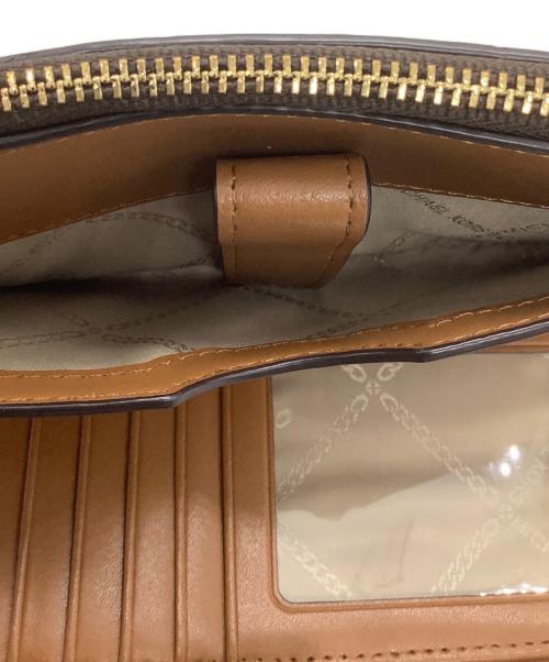 MICHAEL KORS（マイケルコース）MICHAEL KORS (マイケル・コース) 2つ折り財布 ブラウンの古着・服飾アイテム