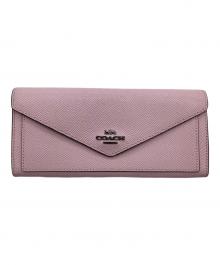 COACH（コーチ）の古着「長財布」｜ピンク