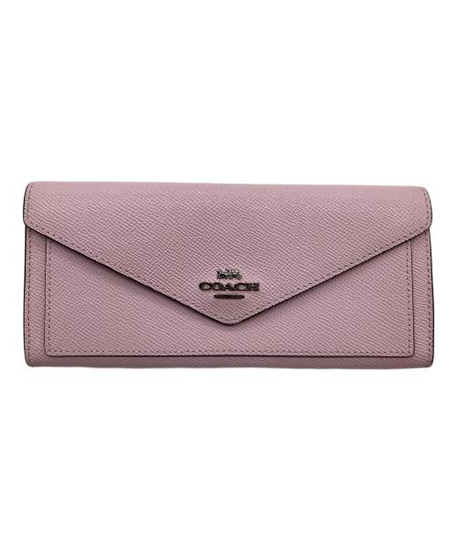 COACH（コーチ）COACH (コーチ) 長財布 ピンクの古着・服飾アイテム
