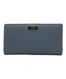 Kate Spade（ケイトスペード）の古着「2つ折り財布」｜スカイブルー