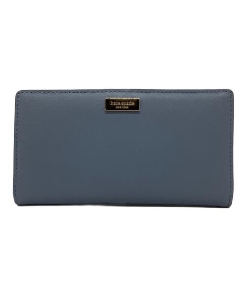 Kate Spade（ケイトスペード）Kate Spade (ケイトスペード) 2つ折り財布 スカイブルーの古着・服飾アイテム