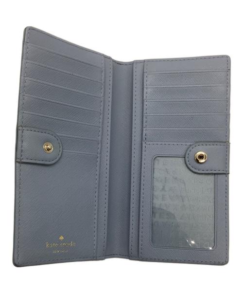 Kate Spade（ケイトスペード）Kate Spade (ケイトスペード) 2つ折り財布 スカイブルーの古着・服飾アイテム
