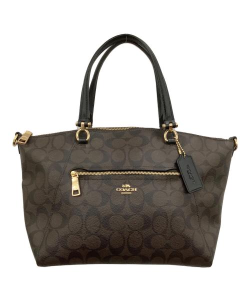 COACH（コーチ）COACH (コーチ) 2WAYバッグ ブラウン サイズ:−の古着・服飾アイテム