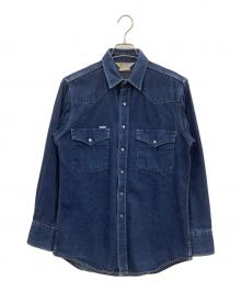 CarHartt（カーハート）の古着「長袖シャツ」｜インディゴ