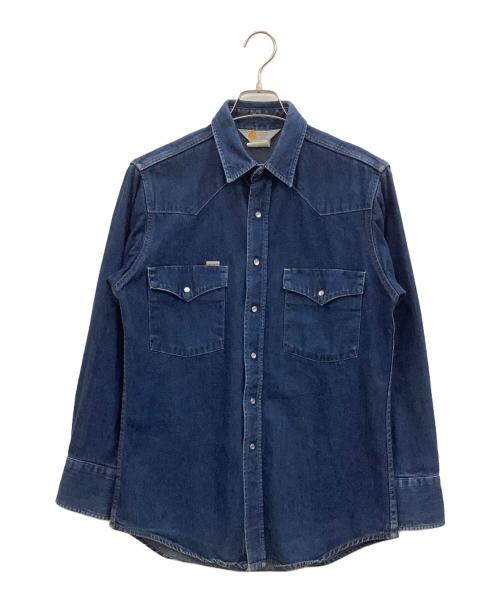 CarHartt（カーハート）CarHartt (カーハート) 長袖シャツ インディゴ サイズ:−の古着・服飾アイテム