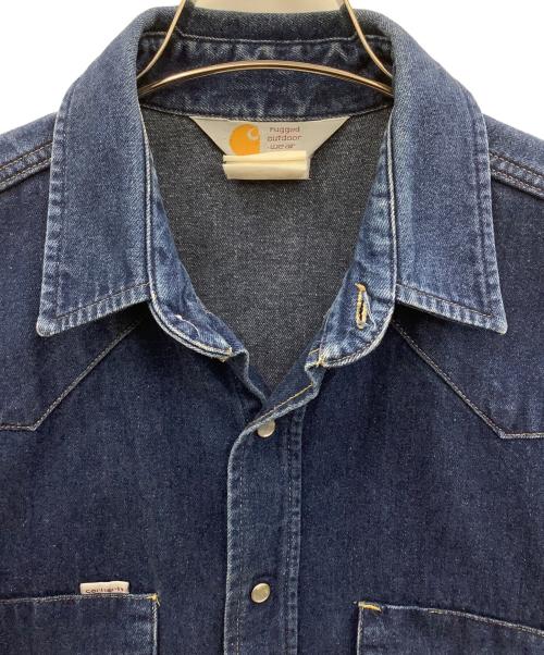 CarHartt（カーハート）CarHartt (カーハート) 長袖シャツ インディゴ サイズ:−の古着・服飾アイテム